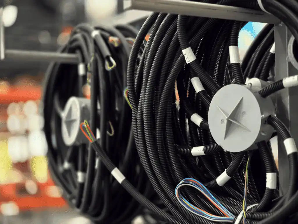Pieuvre électrique préparée en atelier
